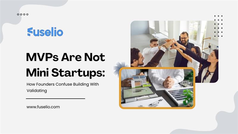MVPs Are Not Mini Startups: How Founders Confuse Building With Validating